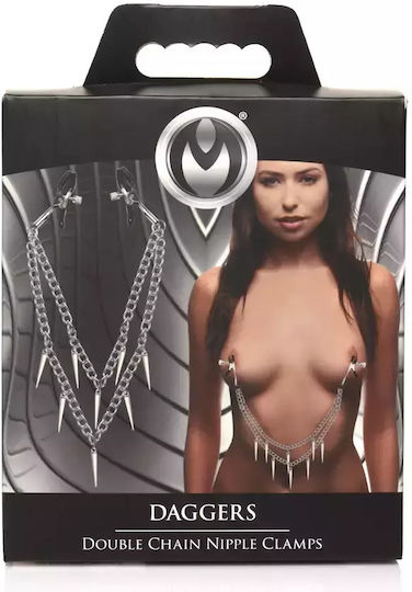 XR Nipple Clamps in Silver Color