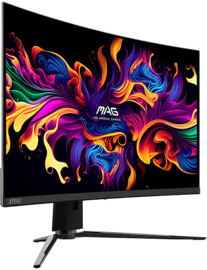 MSI MAG 321CUP QD-OLED HDR Curved Monitor 31.5" 4K 3840x2160 165Hz με Χρόνο Απόκρισης 0.03ms GTG