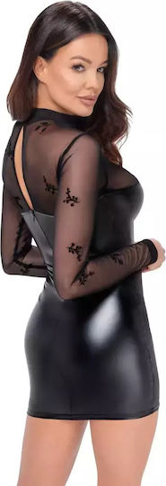 Noir Handmade Dress Γυναικείο Sexy Τοπ Μαύρο