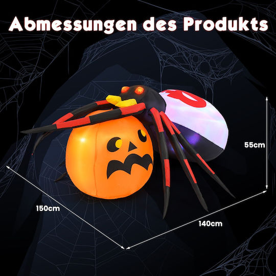Karneval Spinne Mehrfarbig für Halloween 1Stück