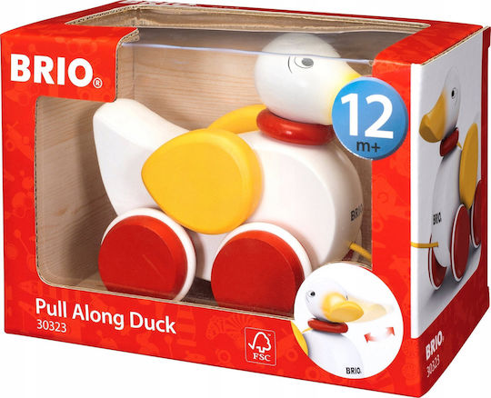 Brio Toys Jucărie de Tras din Lemn pentru 12++ Luni