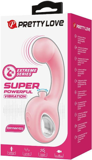 Pretty Love Erynnyes Mini Δονητής G-Spot 10cm Ροζ