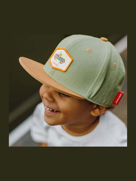 Hello Hossy Kids' Hat Jockey Green