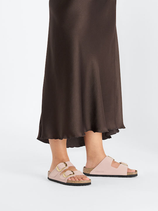 Birkenstock Arizona Δερμάτινα Σανδάλια Ροζ