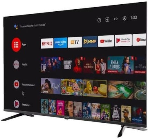 Vivax Смарт Телевизор 50" 4K UHD Edge LED 50UHD10K HDR (2022)