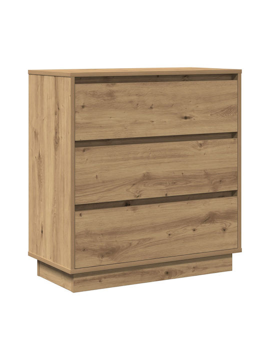 Συρταριέρα Креватокамарас Дървена Walnut 71x34.5x75бр