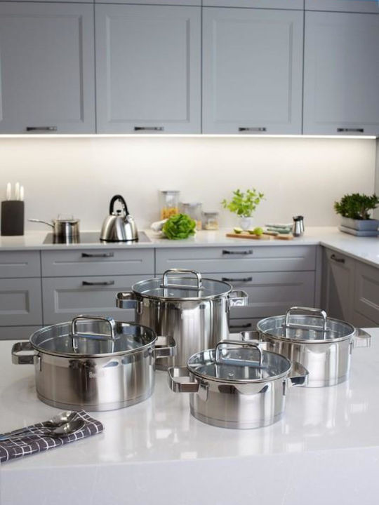 Mistral Stainless Steel Pots Set 4pcs