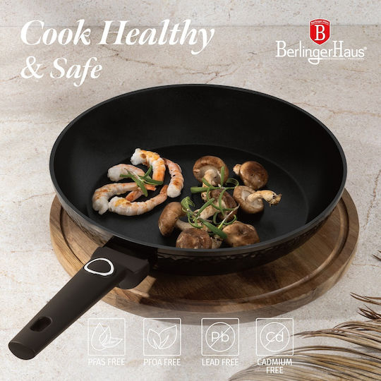 Berlinger Haus Primal Gloss Collection Aluminum Cookware Set Primal Gloss With Non-Stick Coating 6 Pieces