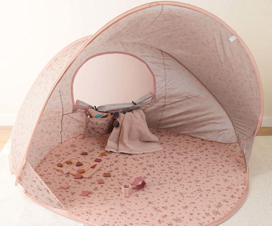 Bieco Pop Up Strandzelt Rosa