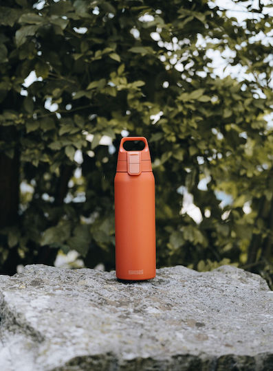 Sigg Μπουκάλι Θερμός Ανοξείδωτο 750ml Red