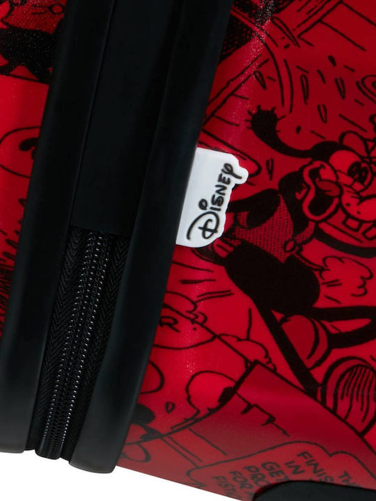 American Tourister Wavebreaker Παιδική Βαλίτσα Ταξιδίου Καμπίνας Σκληρή Mickey Red με 4 Ρόδες Ύψους 55εκ.