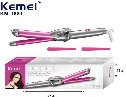Kemei KM-1881 Hair Straightener with Ceramic Plates