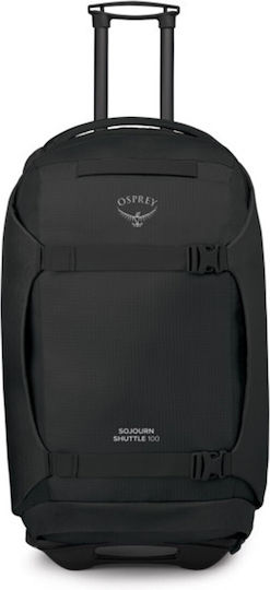 Osprey Σακ Βουαγιάζ Πλάτης 100lt Μαύρο Υφασμάτινο Μ78xΠ43xΥ49εκ.