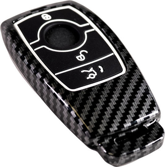Carcasă Cheie Protectoare Premium Compatibilă cu Mercedes-benz W213 C167 Clasa A Clasa C Clasa E Clasa S Gls Gla Glk Glb Gle Amg Eqs Eqc Aspect Carbon Luvlu
