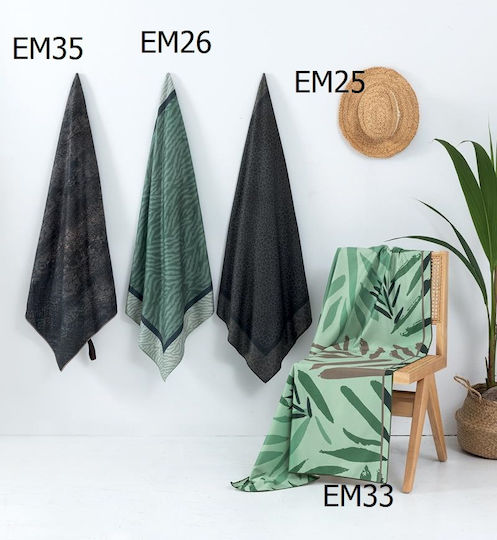 Palamaiki Mikrofasertuch Körper 200gr/m² Schwarze 90x160cm