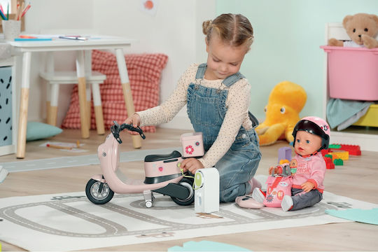 Baby Born Τηλεκατευθυνόμενη Μοτοσυκλέτα Ροζ