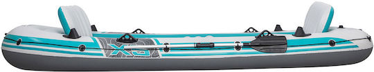 Bestway Adventure Elite X5 Inflatable Boat 5 People with Oars & Pump 364x166cm