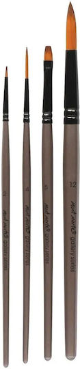 Monte Marte Acrylpinsel-Set 4-tlg