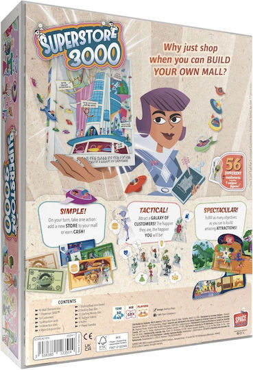 Board Game Superstore 3000 for 2-4 Players 10+ Years Old (EN) Space Cowboys Games