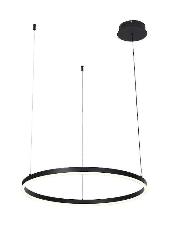 Inlight Inlight Black LED Ceiling Light with Adjustable White Light 100x100cm 6095-AA