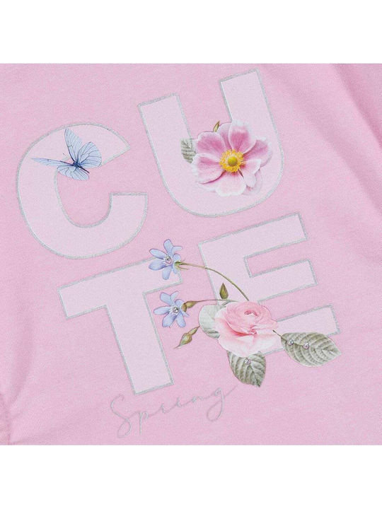 Kinderkleid Kurzärmelig Pink