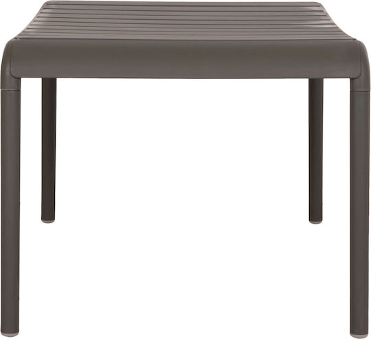 Korver Auxiliary Outdoor Foldable Polypropylene Table Natural 100x60x64cm