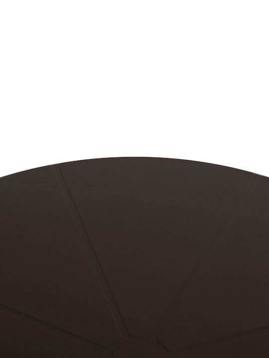 Tisch Zusammenklappbar Terrin Brown 60x60x75cm