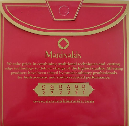 Marinakis High Cc Χορδές Ούτι Cgdagd