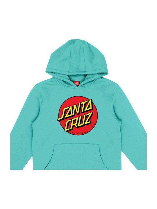 Kids Sweatshirt with Hood and Pockets Light Blue