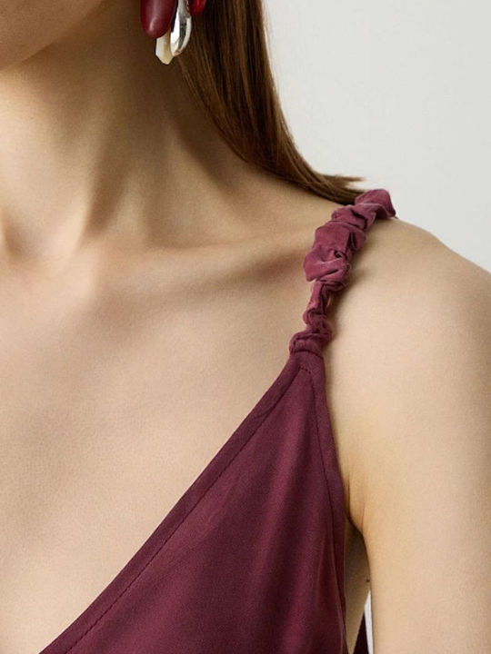 Summer Maxi Dress Bordeaux