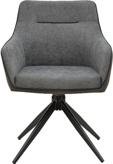 Debra Stühle Küche Grey, Black 1Stück 60x64x83cm