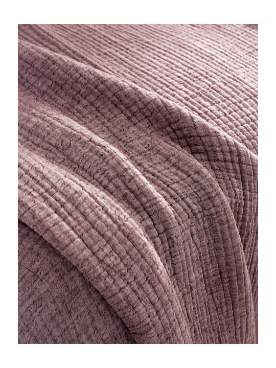 Aigaion Super Soft Cuvertură Extra-dublu Burgundy 250x240cm