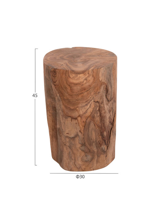 Табуретка Дневна стая Дърво Tronco Кафяв 30x30x45бр