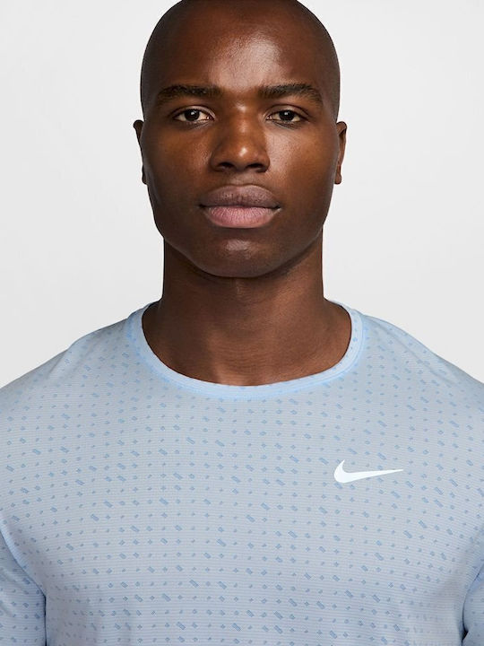 Nike Dri-FIT Miler Breathe Dri-Fit T-shirt Μπλε