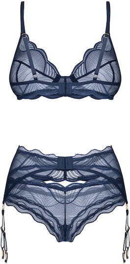 Suspender Set Nightly Blue