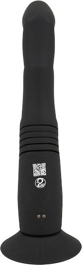 Couples Choice G P-Spot Vibrator for Couples with Remote Control 15cm Black