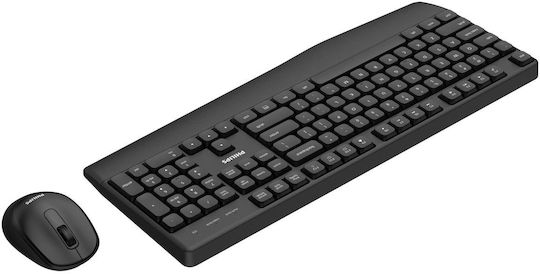 Philips SPT6348 Ασύρματο Σετ Πληκτρολόγιο & Ποντίκι Αγγλικό US
