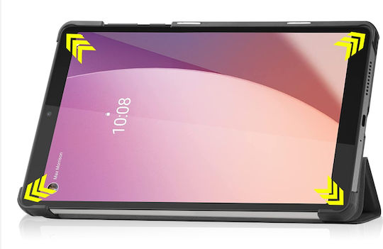 Flip Cover Μαύρη (LENOVO TAB M8 4GEN, TB300XU, TB300FU)