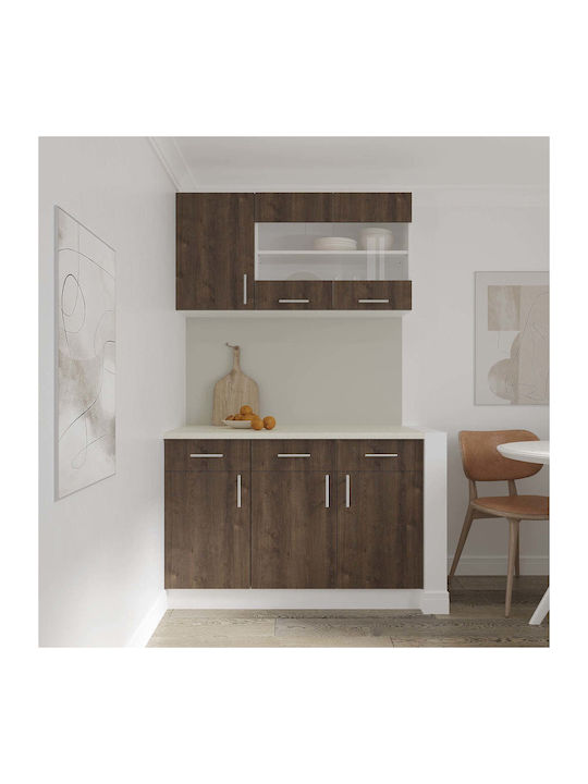 с плот за работа Bronze/white Oak 80x50x80бр