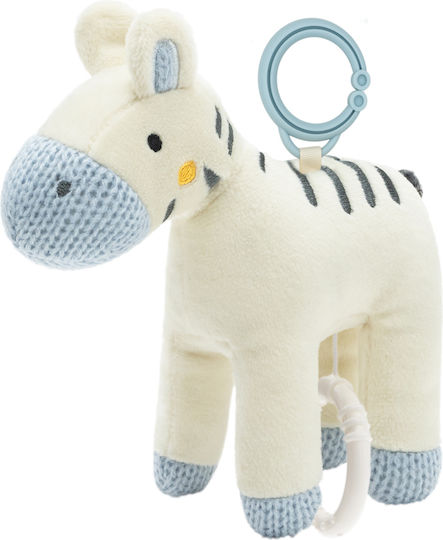 Kikka Boo Κρεμαστό Παιχνίδι Καροτσιού με Μουσική Stripy Friends για Νεογέννητα