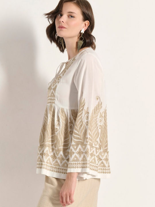 Women's Blouse Ecru