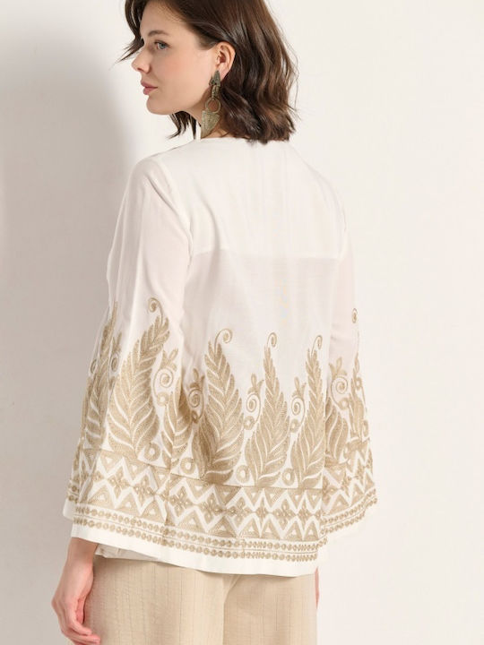 Women's Blouse Ecru