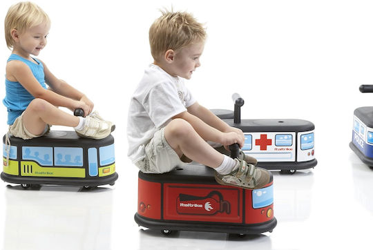 Italtrike La Cosa Firetruck Car Ride On for 12+ Months Red
