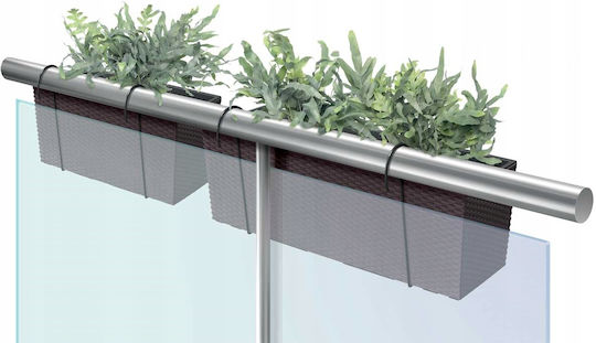 Urbi Balcony Planter Concrete Effect Duc600ew Marengo