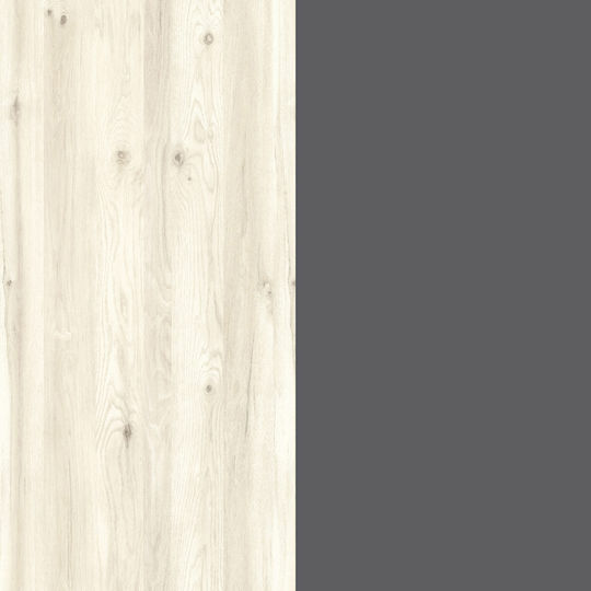 Noptiere Malmo Metalice Albe 2buc 40x50x40cm