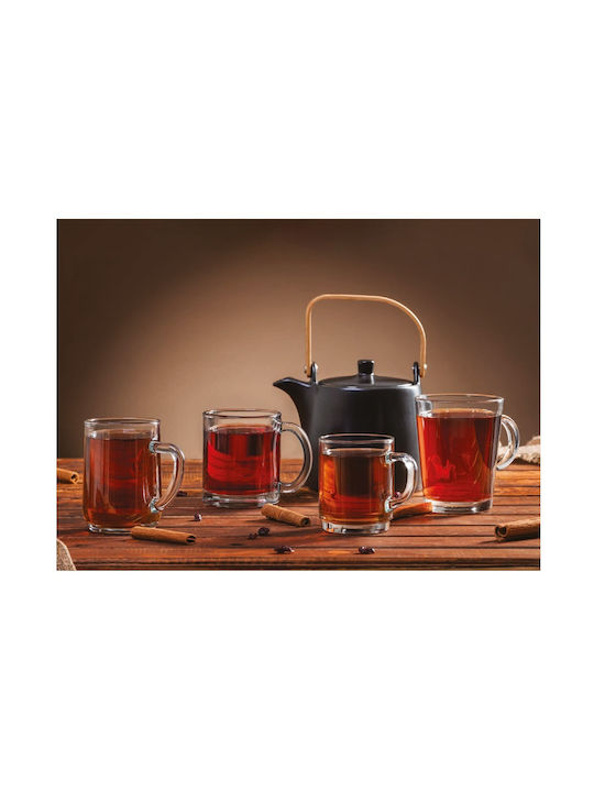 Uniglass Cană Sticlă Transparentă 300ml