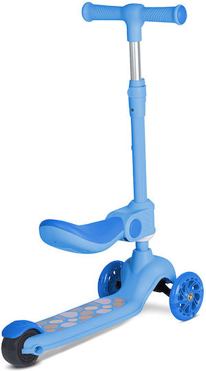 Lorelli Kinderroller Klappbar Jetster Plus 3-Rad mit Sitz für 2+ Jahre Blau