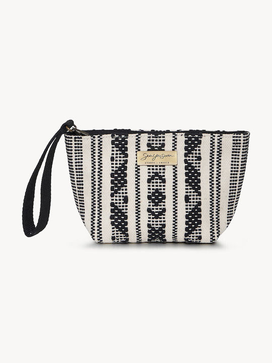 Velassaru Fabric Women's Handbag Black