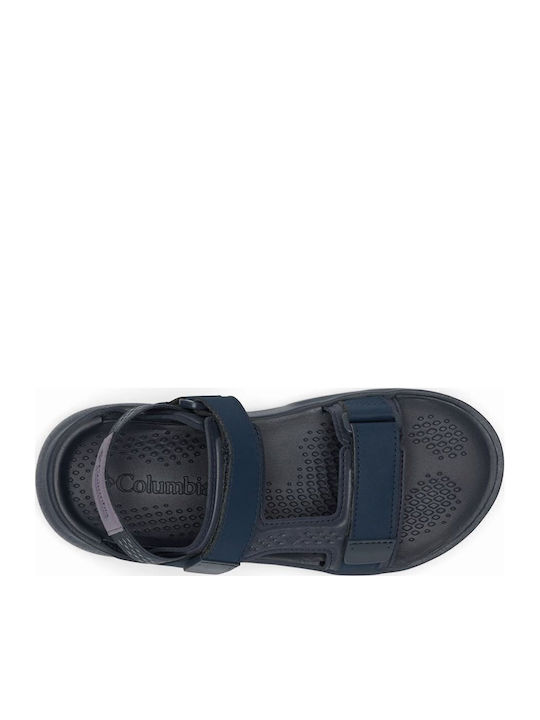 Peakfreak Flache Sandalen für Damen Navy Blau