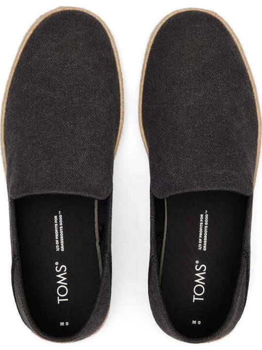 Santiago Men's Espadrilles in Gray Color